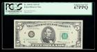 1969, $5 Federal Reserve Note. PCGS Superb Gem New 67PPQ