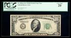 1928-B, $10 Federal Reserve Note. DGS Star Note. PCGS Very Fine 20