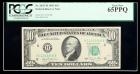 1981, $10 Federal Reserve Note. PCGS Gem New 65PPQ