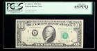 1985, $10 Federal Reserve Note. PCGS Gem New 65PPQ