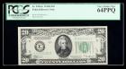 1934-B, $20 Federal Reserve Note. PCGS Very Choice New 64PPQ