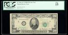 1950-B, $20 Federal Reserve Note. Star Note. PCGS Fine 15