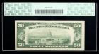 1950-B, $50 Federal Reserve Note. Star Note. PCGS Extremely Fine 45PPQ - 2