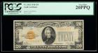 1928, $20 Gold Certificate. PCGS Very Fine 20PPQ