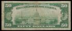 1928, $50 Gold Certificate - 2