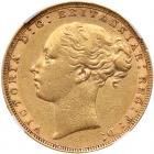 Great Britain. Sovereign, 1880 NGC EF45