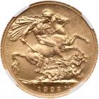 Great Britain. Sovereign, 1925 NGC MS64 - 2