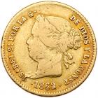 Philippines. 2 Pesos, 1862 Fine