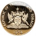 Trinidad & Tobago. 100 Dollars, 1976 Choice Brilliant Proof - 2