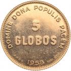 Worldwide. Europa. 5 Globos, 1958 About Unc