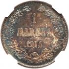 Finland. Markka, 1915-S NGC MS66 - 2