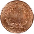 France. 10 Centimes, 1898-A PCGS MS65 RD - 2