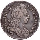 Great Britain. Crown, 1696 NGC Fine