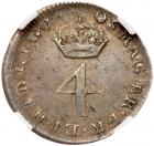 Great Britain. Fourpence, 1705 NGC VF35 - 2