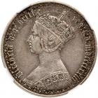 Great Britain. Florin, 1873 NGC EF