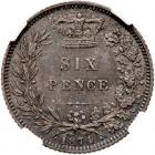 Great Britain. Sixpence, 1874 NGC MS62 - 2