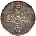 Great Britain. Florin, 1911 NGC Proof 64 - 2