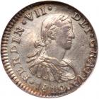 Mexico. 1/2 Real, 1812-Mo HJ NGC MS61