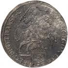 Netherlands: Overijssel. Ducaton (Silver Rider), 1734 NGC About Unc