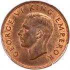 New Zealand. Penny, 1941 PCGS MS64 RB