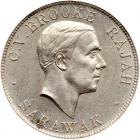 Sarawak. 50 Cents, 1927-H NGC Unc