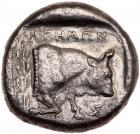 Islands off Ionia, Samos. Silver Tetradrachm (14.64 g), ca. 408/4-380/66 BC EF - 2