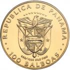 Panama. 100 Balboas, 1978 Choice Brilliant Unc