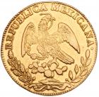 Mexico. 8 Escudos, 1850-C CE Sharpness of EF - 2