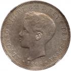 Puerto Rico. 40 Centavos, 1896-PGV NGC AU55