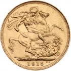 Australia. Sovereign, 1915-S Brilliant Unc - 2