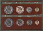 France. 8 piece set of Essai and Pieforts, 1840-1842 Unc