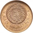 Mexico. 20 Pesos, 1920 NGC MS64