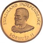 Swaziland. 1 Lilangeni, 1968 NGC PF67 UC