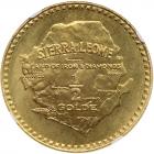 Sierra Leone. 1/2 Golde, 1966 NGC MS66