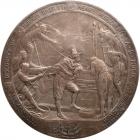 1909 New York Sterling Silver Hudson-Fulton Celebration Medal (102 mm) - 2