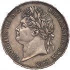 Great Britain. Crown, 1821 NGC AU50