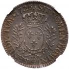 France. 24 Sols (1/5 Ecu), 1726-E (Tours) NGC MS63 - 2