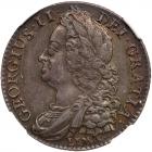 Great Britain. Shilling, 1745 NGC AU55