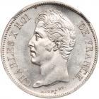 France. 5 Francs, 1828-A NGC MS62