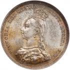 Great Britain. Shilling, 1887 NGC MS64