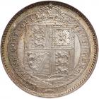 Great Britain. Shilling, 1887 NGC MS64 - 2