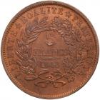 France. Piefort Pattern 5 Francs, 1848 NGC MS62 RB - 2