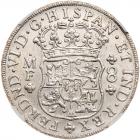 Mexico. 8 Reales, 1754-Mo MF NGC MS61 - 2