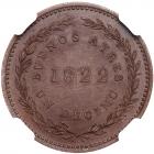 Argentina. Pattern Copper Decimo, 1822 NGC PF66 BR - 2