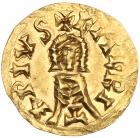 Visigoths. Swinthila, 621-631. Gold Tremissis (1.47 g) EF - 2