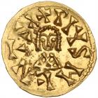 Visigoths. Swinthila, 621-631. Gold Tremissis (1.23 g) Superb EF - 2