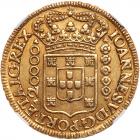 Brazil. 20,000 Reis, 1726-M (Minas Gerais) NGC About Unc