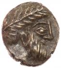 WITHDRAWN - Phoenicia, Arados. Uncertain king. Silver Obol (0.68 g), ca. 380-351/0 BC Superb