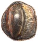 Boiotia, Orchomenos. Silver Obol (0.91 g), ca. 525-500 BC EF