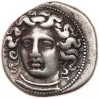 Thessaly, Larissa. Silver Drachm (5.93 g), ca. 380-365 BC VF